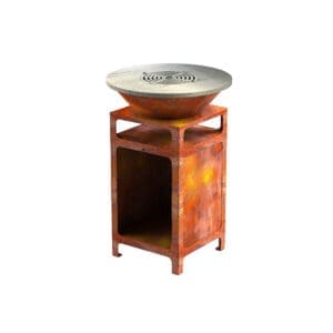 Brasero CleverSteam Corten S600